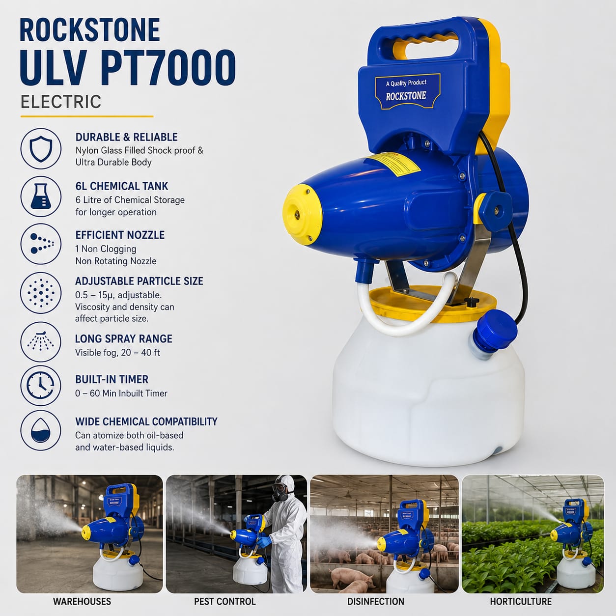 ROCKSTONE ULV PT7000- ELECTRIC